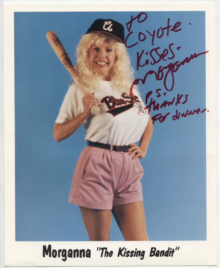Morganna Roberts The Kissing Bandit Actress Autographed 8x10 Photo w/COA WWE3-75
