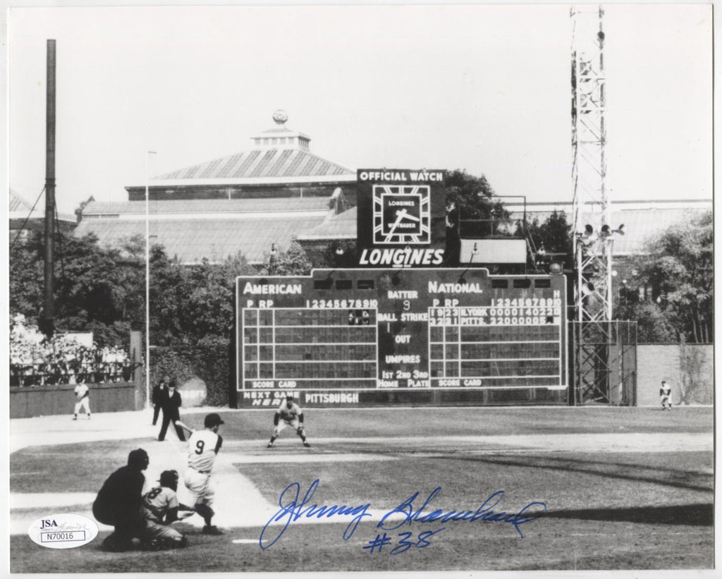 Johnny Blanchard Yankees Autographed 8"x10" Photo w/JSA COA WWE4-50