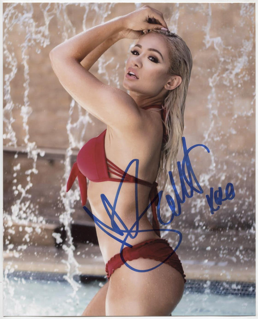 Scarlett Bordeaux WWE Autographed 8"x10" Photo w/COA WWE4-122