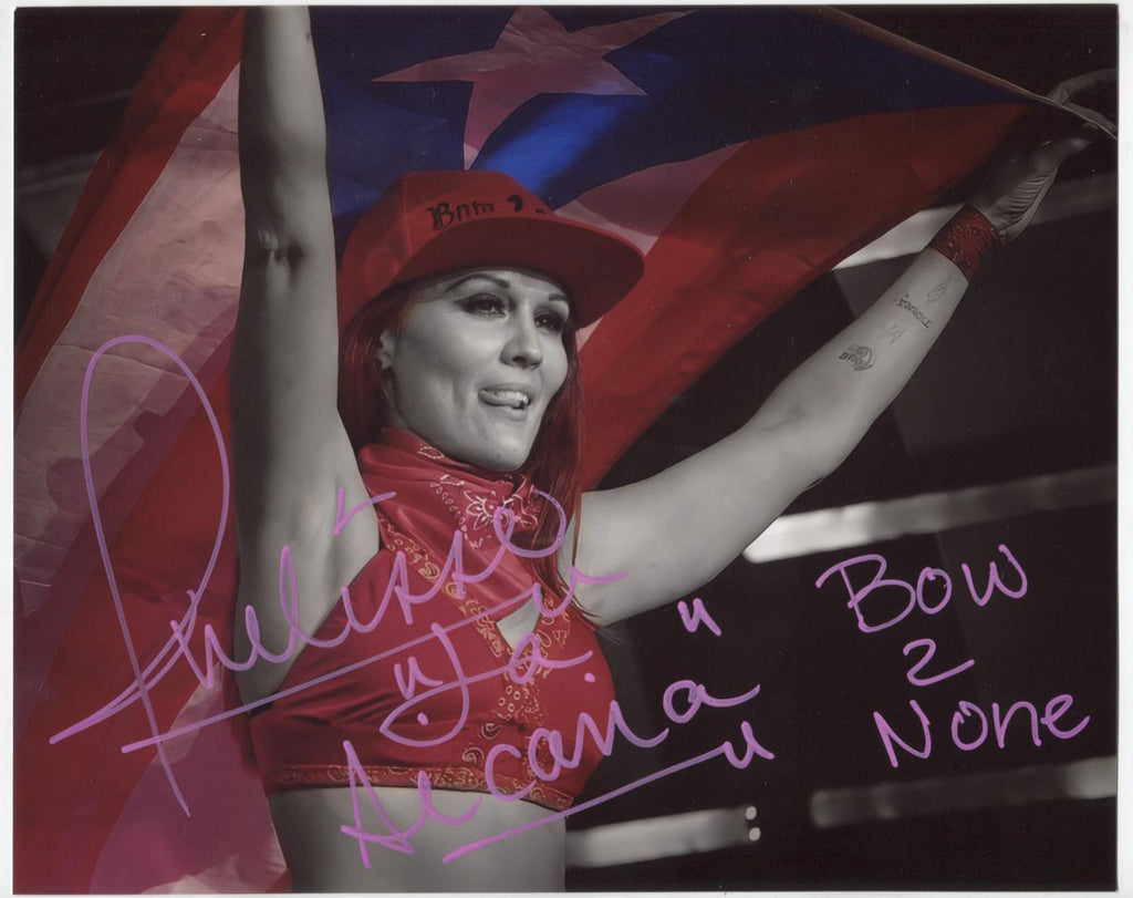 Ivelisse Wrestler Autographed 8"x10" Photo w/COA WWE4-97