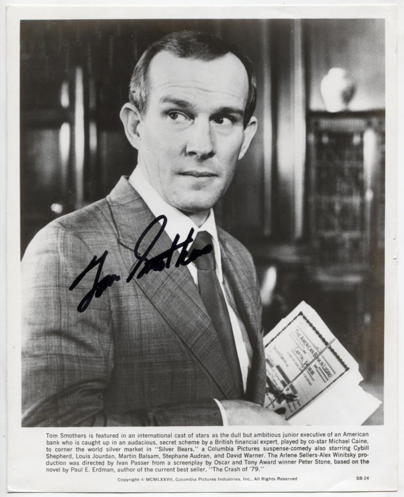 Tom Smothers Actor Autographed 8"x10" Photo w/COA WWE5-47