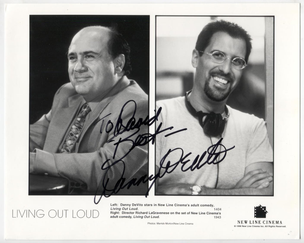 Danny DeVito Actor Autographed 8"x10" Photo w/COA WWE5-29