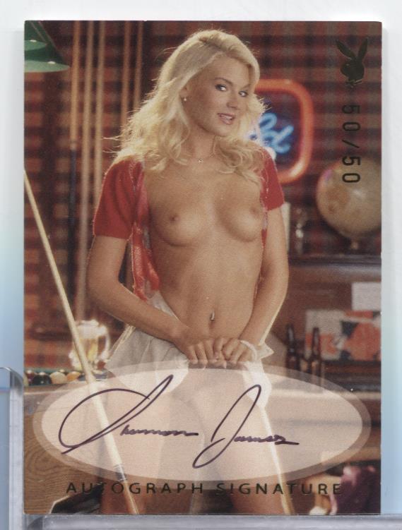Shannon James Playmate 2009 Playboy Auto 50/50 #SJ 062123MLCD126