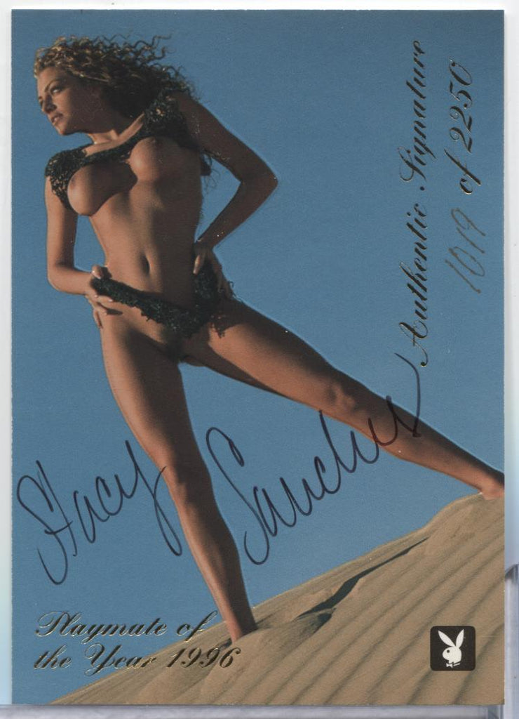 Stacy Sanches 1996 Playboy Auto Box Topper 1019/2250 #6PY 062623MLCD43