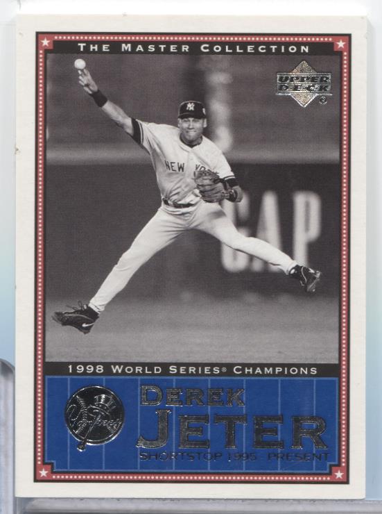 Derek Jeter Yankees 2000 UD The Master Collection 144/500 #NYY24 062623MLCD64