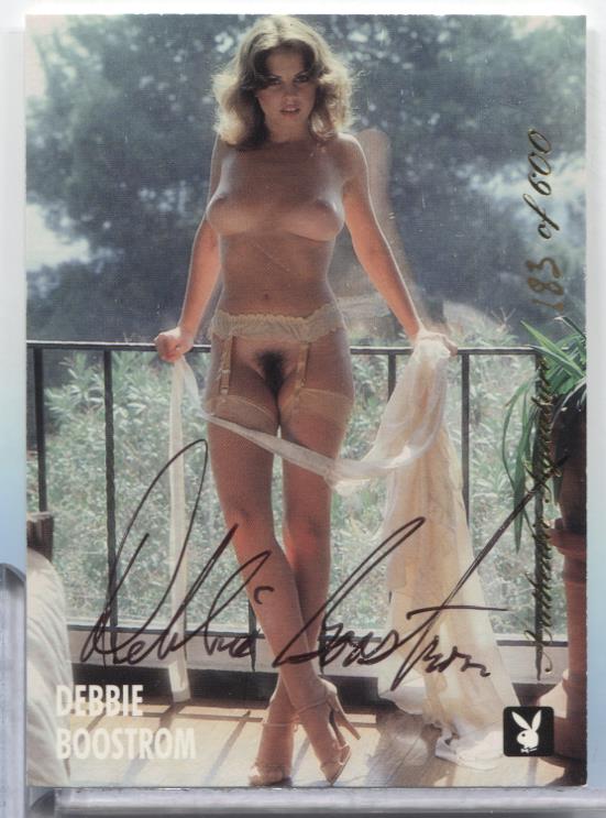 Debbie Boostrom Miss August 1996 Playboy Auto 183/600 #83 063023MLCD109