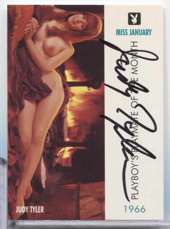 Judy Tyler Miss Jan Autographed 1993 Playboy Card #39 w/COA 063023MLCD14