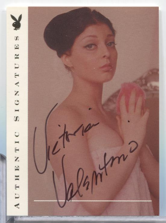 Victoria Valentino 2000 Playboy's Centerfolds of the Century Auto 063023MLCD184