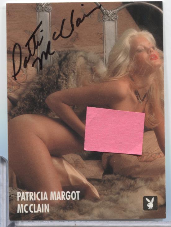 Patricia Margot McClain Autographed 1995 Playboy Card #68 w/COA 070623MLCD121