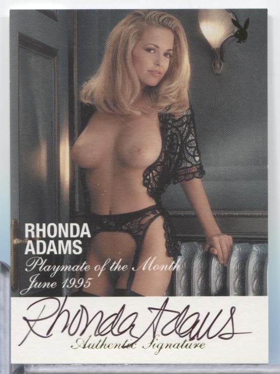Rhonda Adams Miss June 2002 Playboy Auto 070623MLCD8