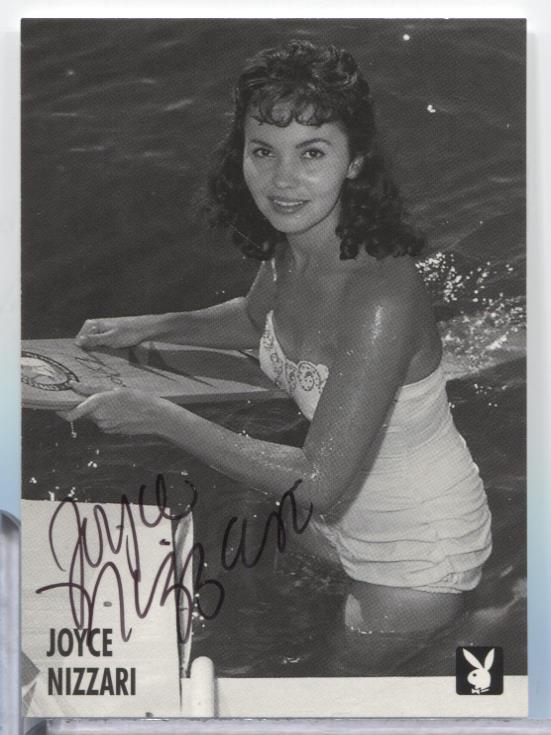 Joyce Nizzari Miss Dec Autographed 1999 Playboy #14 w/COA 071023MLCD86