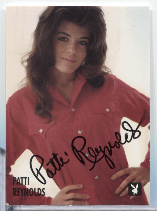 Patti Reynolds Miss Sept Autographed 1997 Playboy Card #35 w/COA 071023MLCD138