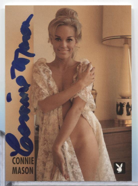 Connie Mason Miss June Autographed 1996 Playboy Card #29 w/COA 071723MLCD8