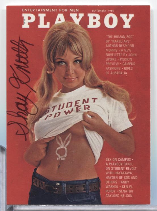 Shay Knuth Miss Sept Autographed 1997 Playboy Card #46 w/COA 071023MLCD126
