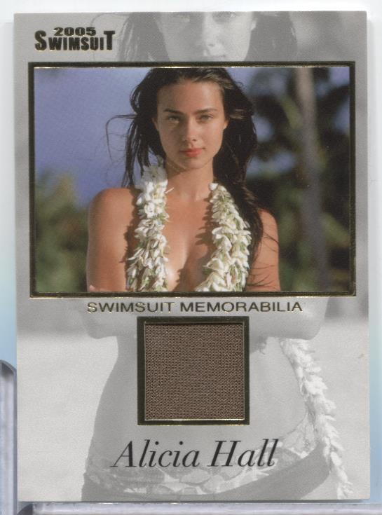 Alicia Hall 2005 Sports Illustrated Swimsuit Mem Card #AH2/M 071723MLCD61