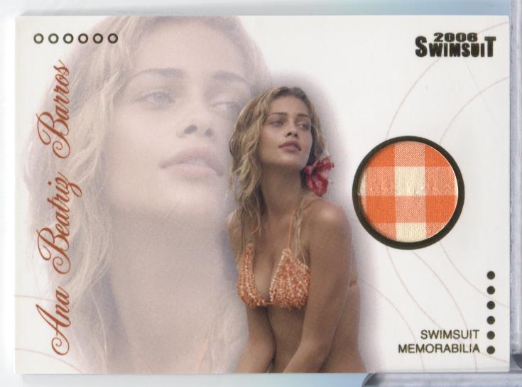 Ana Beatriz Barros 2006 Sports Illustrated Swimsuit Mem Card #ABB/M 071723MLCD70