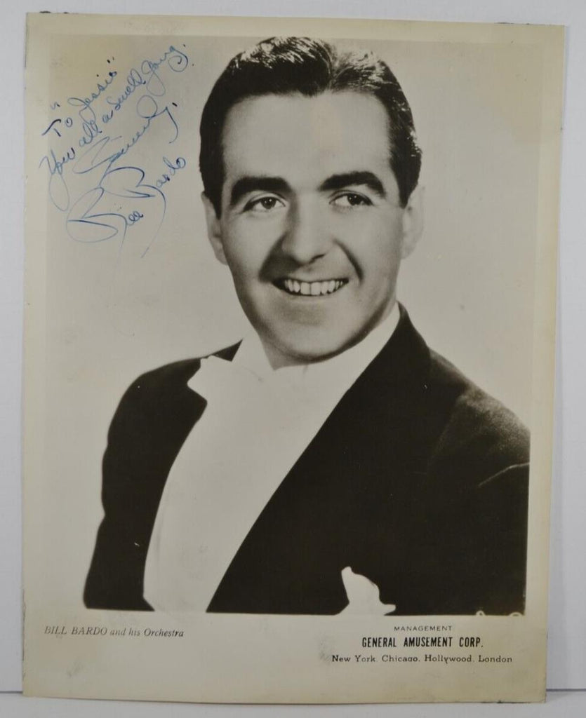 Bill Bardo Conductor Autographed 8"x10.25" Photo w/COA WWE6-88