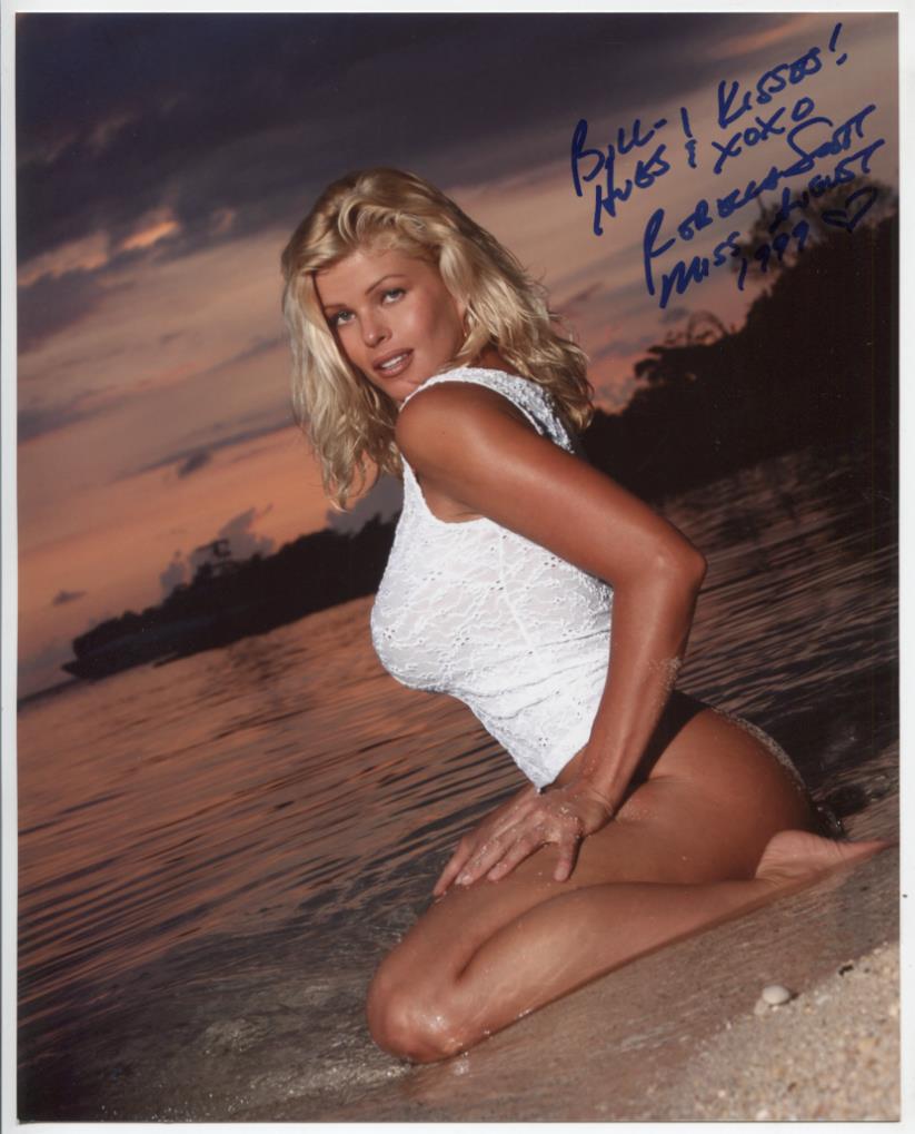 Rebecca Scott Playboy Autographed 8"x10" Photo w/COA WWE8-167