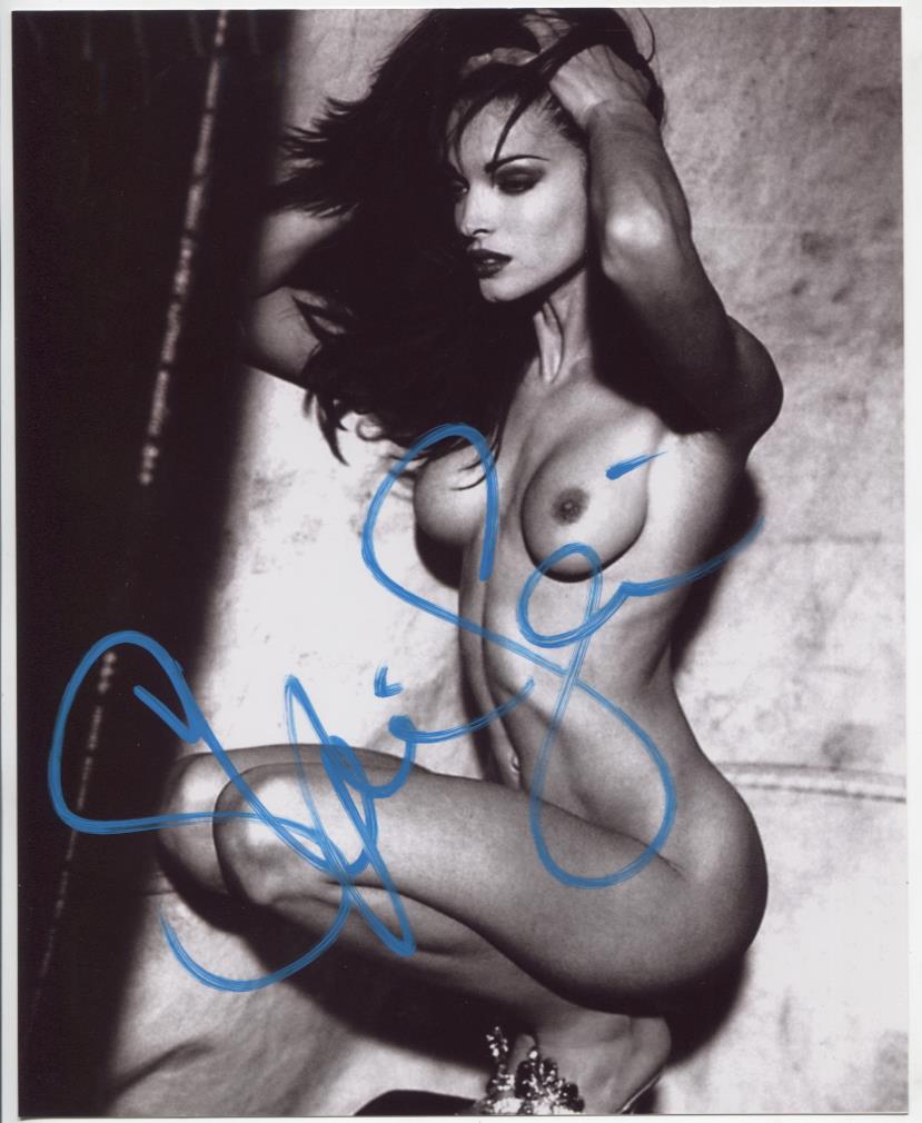 Stephanie Seymour Model Autographed 8"x10" Photo w/COA WWE8-20