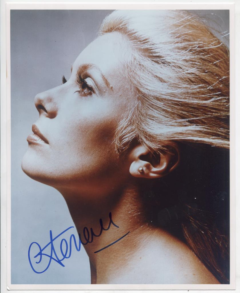Catherine Deneuve Actress Autographed 8"x10" Photo w/COA WWE8-85