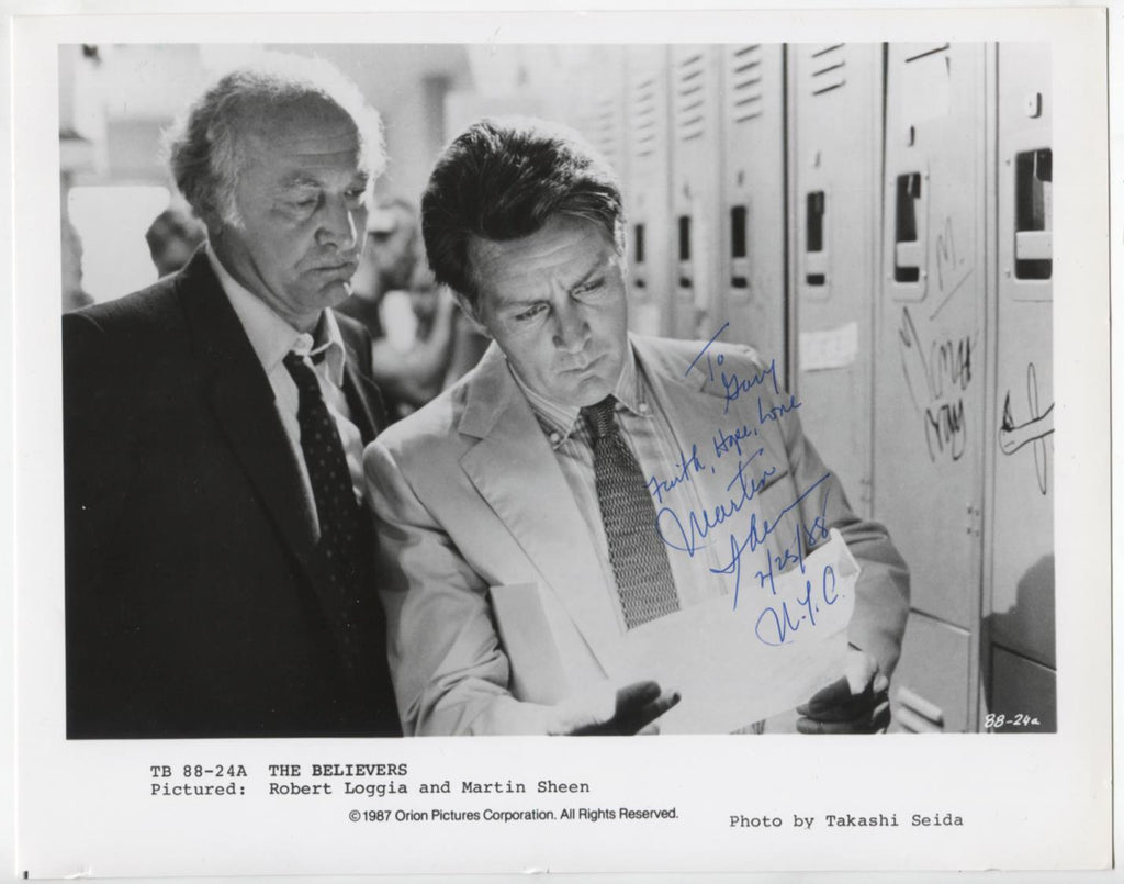 Martin Sheen The Believers Actor Autographed 8"x10" Photo w/COA WWE10-73