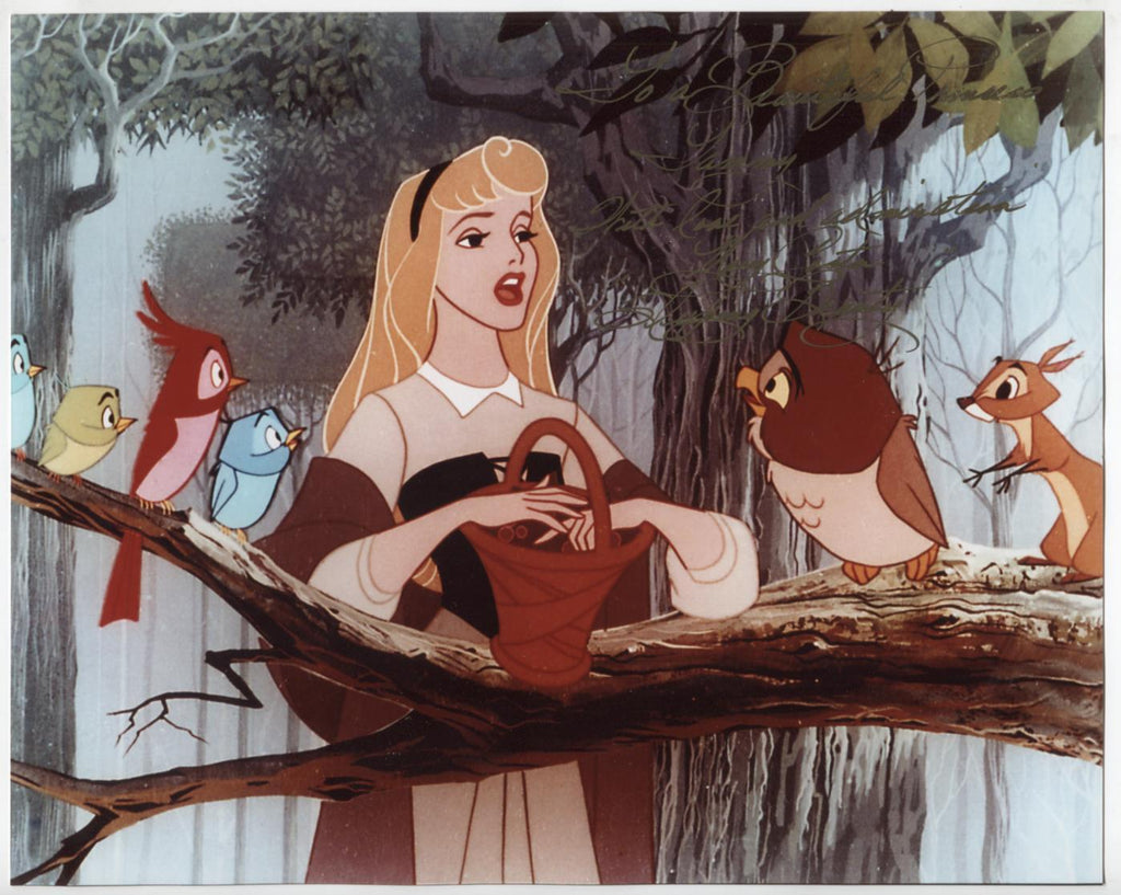 Mary Costa Aurora Sleeping Beauty Autographed 8"x10" Photo w/COA WWE10-115
