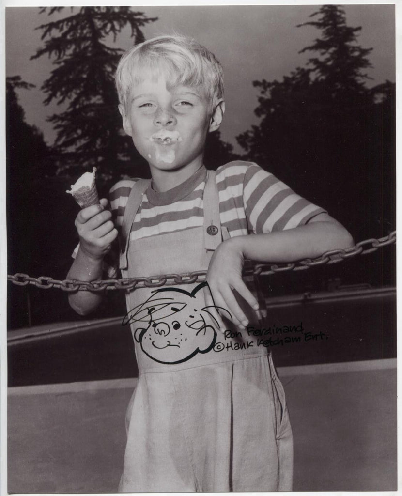 Ron Ferdinand Dennis The Menace Autographed 8"x10" Photo w/JG COA WWE10-105