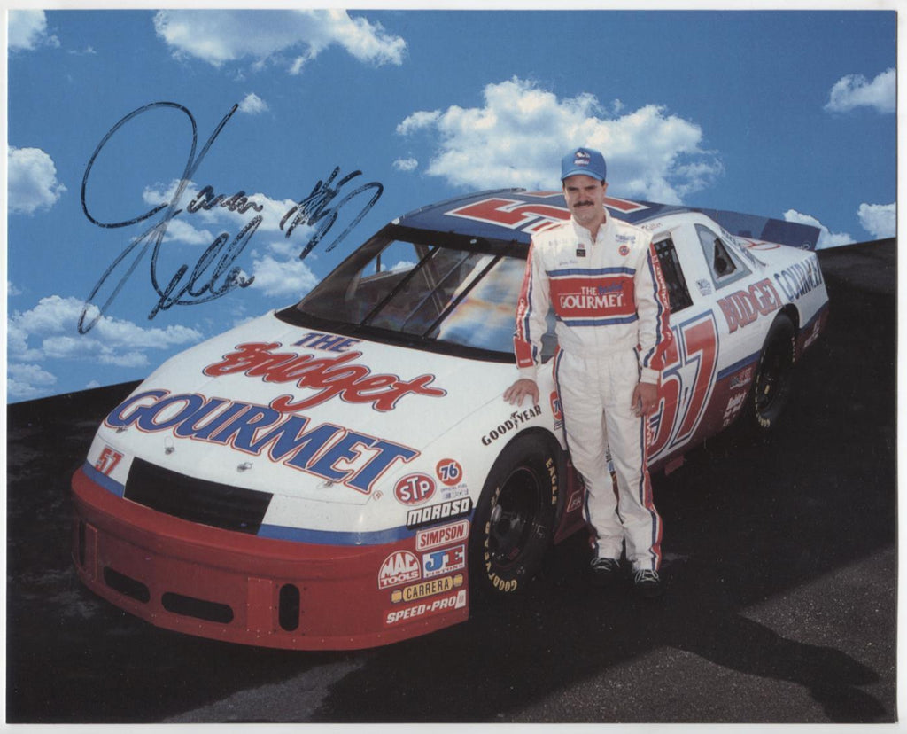 Jason Keller Race Car Driver Autographed 8"x10" Stat Photo w/COA WWE10-118