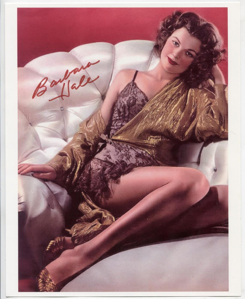 Barbara Hale Actress Autographed 8"x10" Photo w/COA WWE10-98