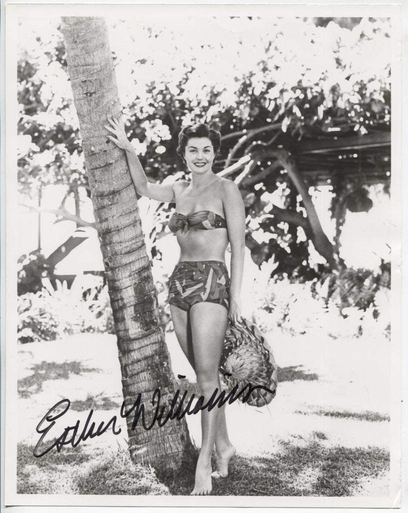 Esther Williams Swimmer Autographed 8"x10" Photo w/COA WWE10-48