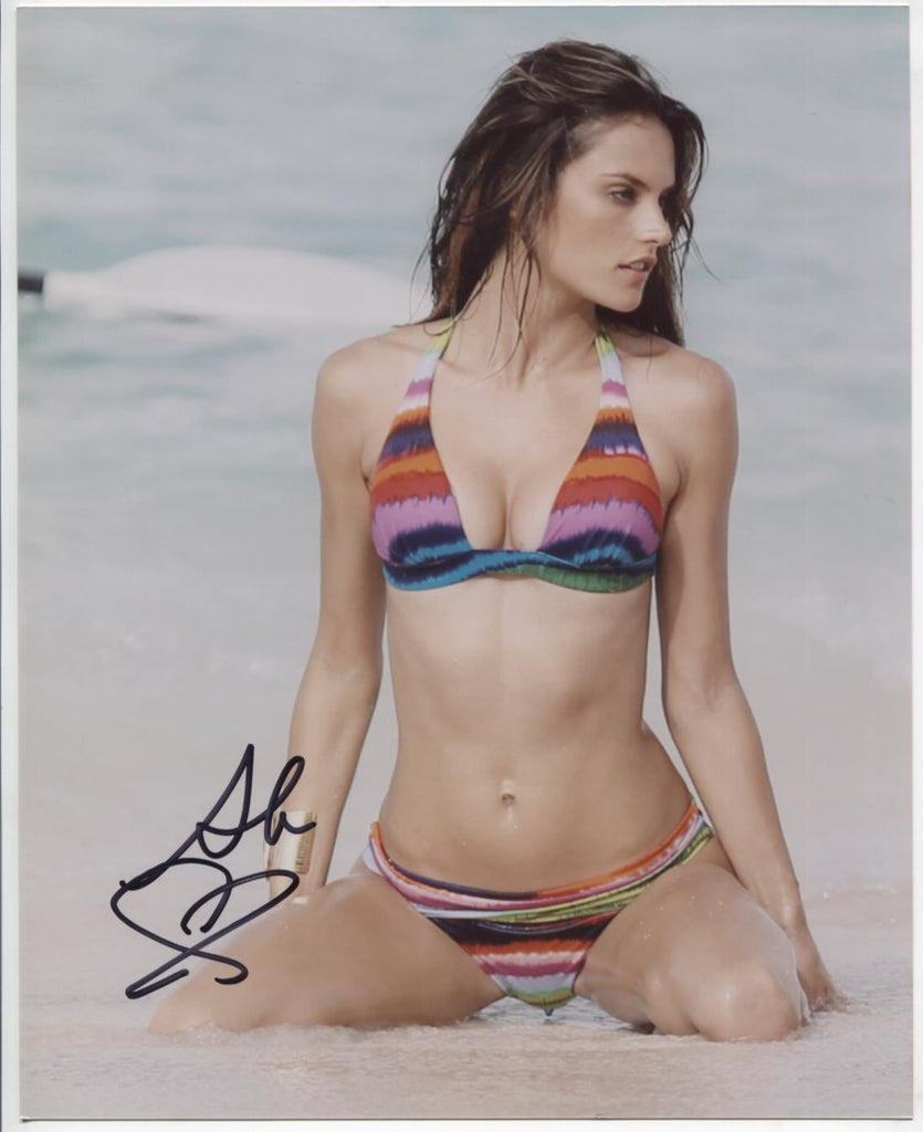 Alessandra Ambrosio Model Autographed 8"x10" Photo w/COA WWE13-40