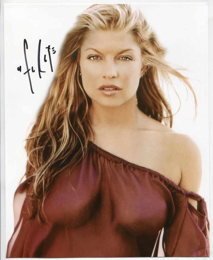 Stacy Ferguson Fergie Singer Autographed 8"x10" Photo w/COA WWE13-67