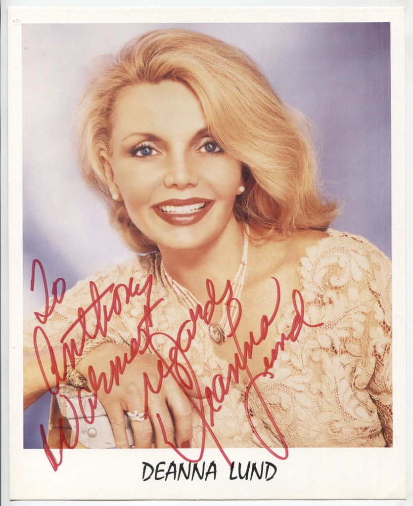 Deanna Lund Actress Autographed 8"x10" Photo w/COA WWE13-152