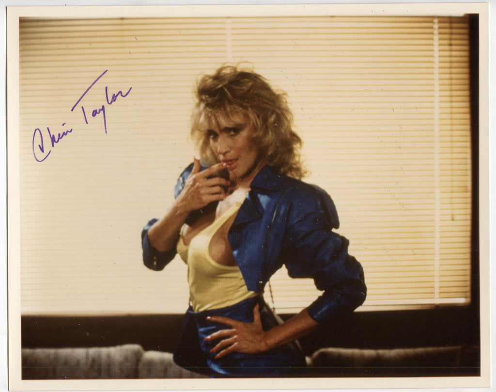 Cheri Taylor Adult Actress Autographed 8"x10" Photo w/COA WWE13-138