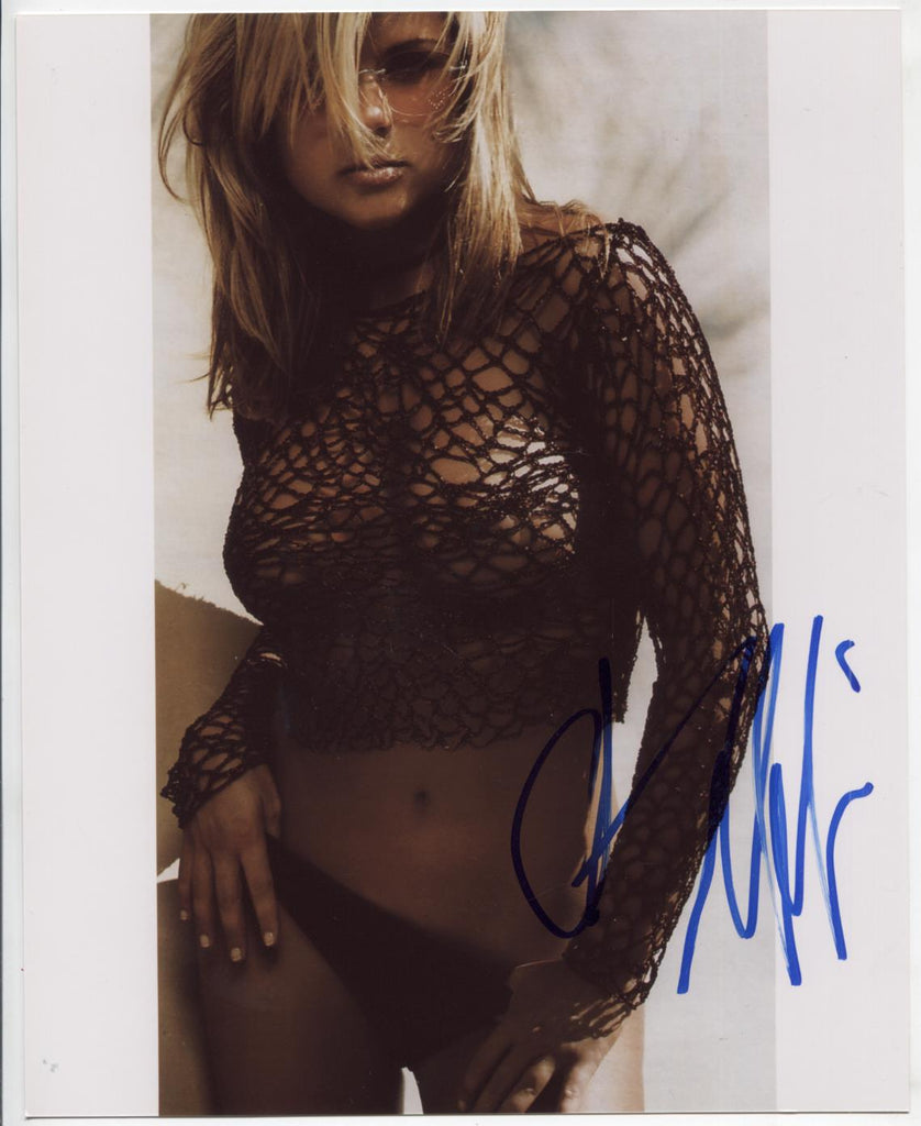 Tiffani Amber Thiessen Actress Autographed 8"x10" Photo w/COA WWE13-127