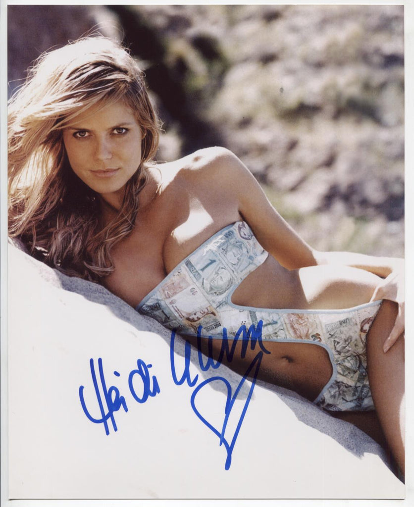 Heidi Klum Model Autographed 8"x10" Photo w/COA WWE14-152