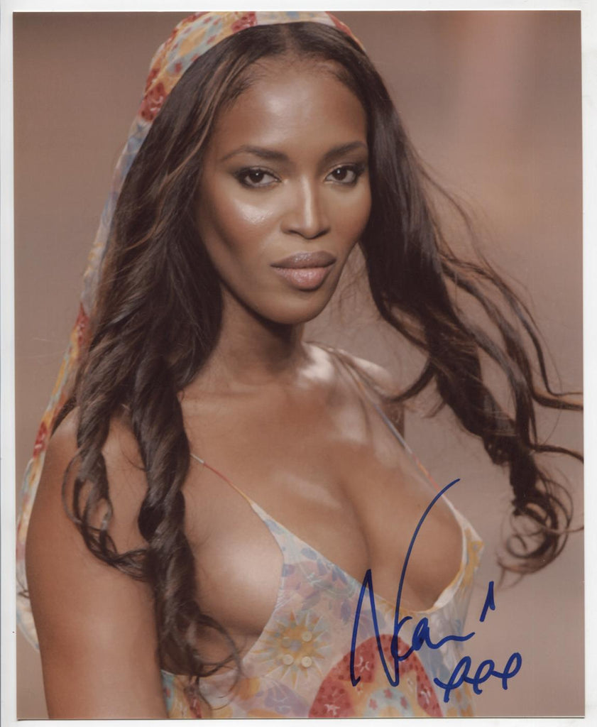 Naomi Campbell Model Autographed 8"x10" Photo w/COA WWE15-57 NUDES