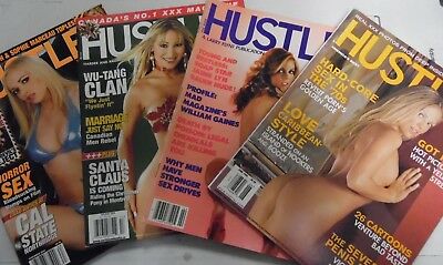 Lot Of 4 Hustler Magazines Lindsey & More! 1981-2005 012418lm-ep2