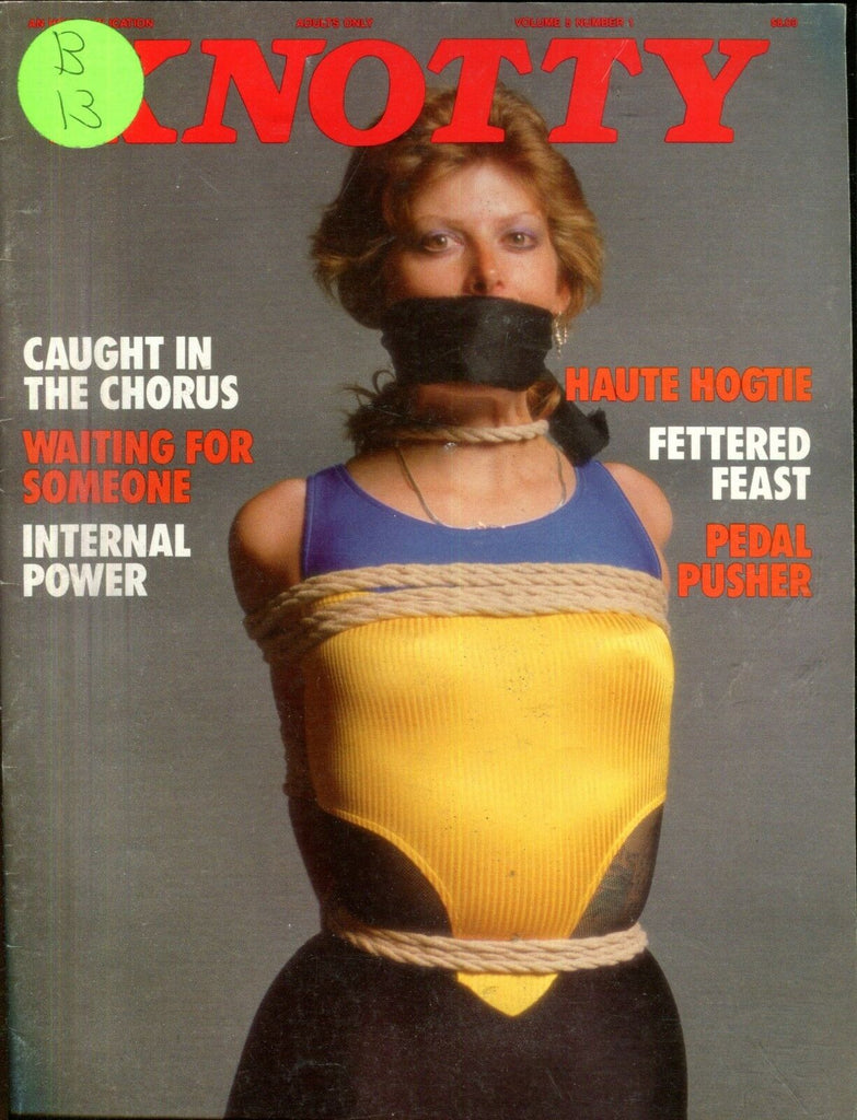 Knotty Bondage Magazine Fettered Feast vol.5 #1 1987 by HOM 112818lm-ep2