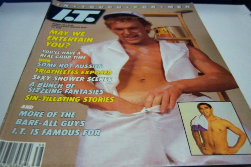In Touch for Men Gay Adult Magazine "May We Entertain You?" #138 May 1988