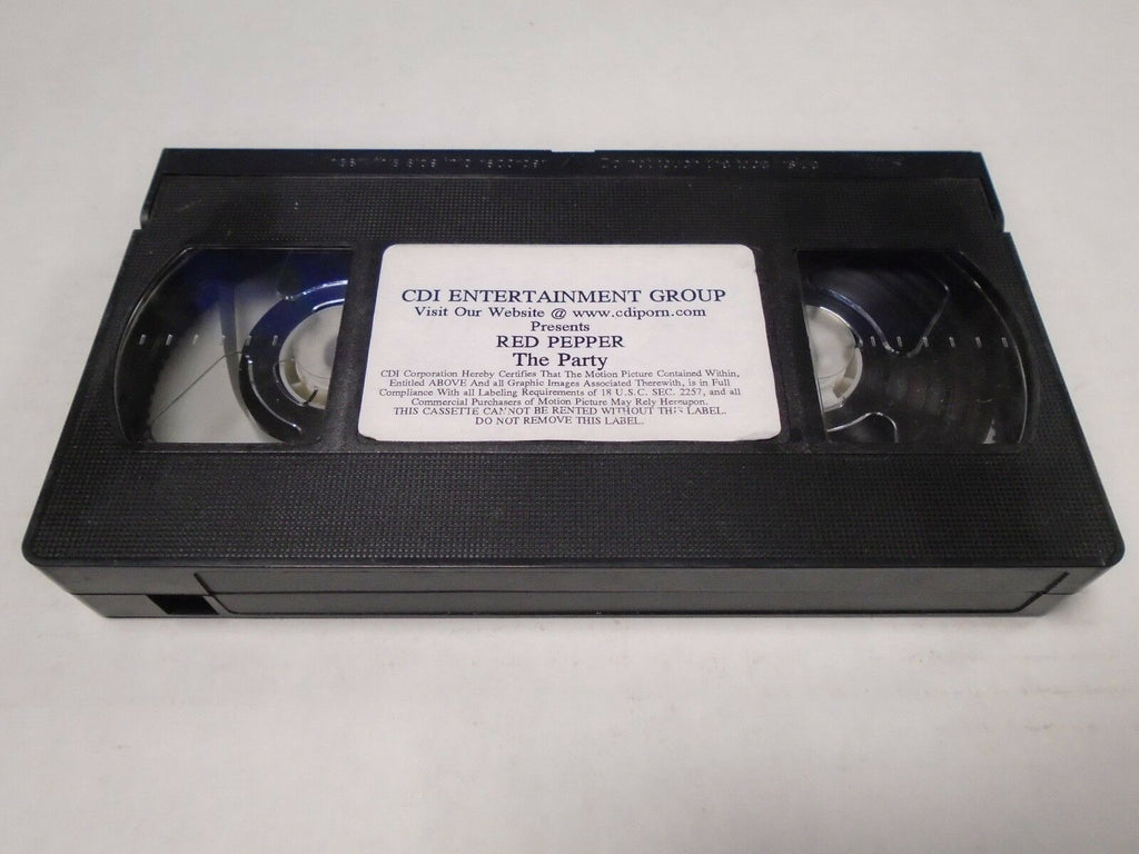Red Pepper The Party CDI Entertainment Adult VHS 011119AMP