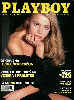 Playboy Croatia International Lucija Sebedzija 1st Issue 1997 101518lm-ep