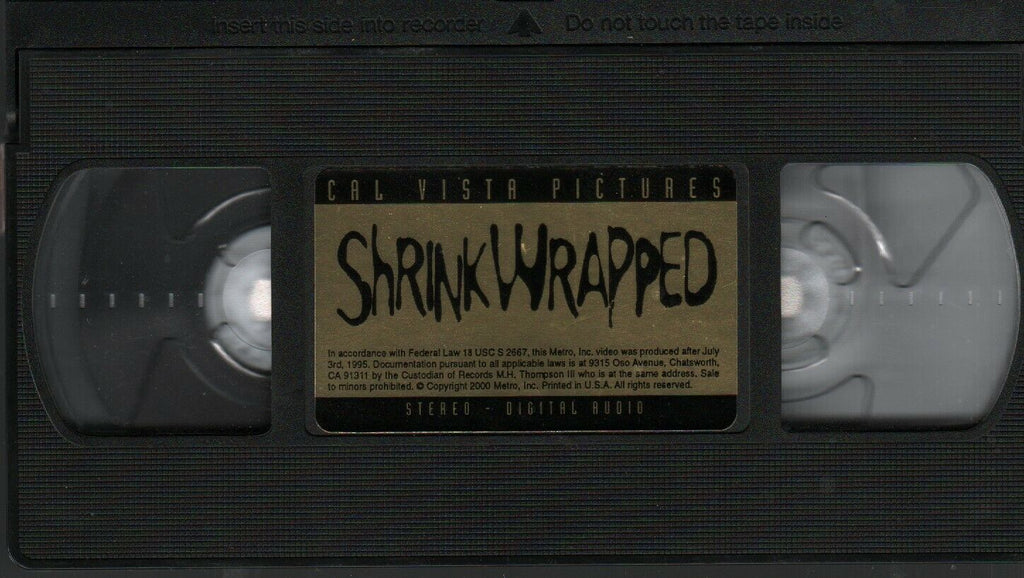 Shrink Wrapped Cal Vista 2000 Metro Adult VHS 021720AMP2