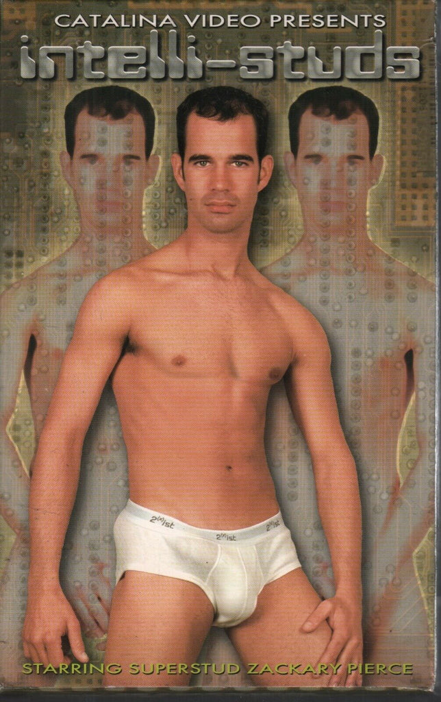 Intelli Studs Zachary Pierce Jessie Foxx Gay Male Adult VHS 072319AMP6