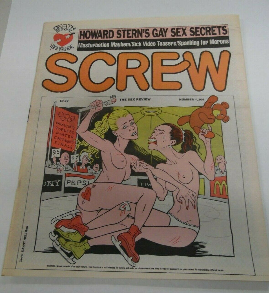 Screw Newspaper Howard Stern's Gay Sex Secrets #1304 1994 121719lm-ep2