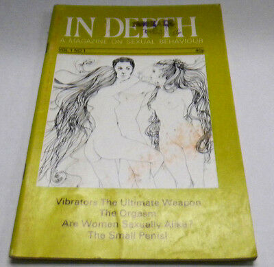 In Depth Adult Digest Magazine Sexual Behaviour Vol.1 #1 1971 011814lm-ep