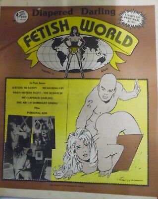 Fetish World Newspaper Art Of Dominant Dining #11 1991 052118lm-ep2