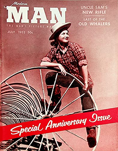 Modern Man Magazine Uncle Sam's New Rifle - Special Anniversary Issue July 1952