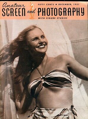 Amateur Screen And Photography Magazine Figure Studies 1951 062418lm-ep