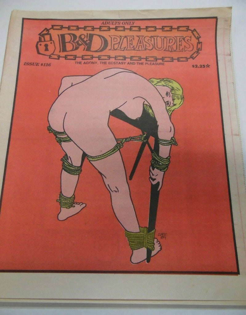 B&D Pleasures Newspaper Ecstasy & Pleasure #126 1993 012920lm-ep2